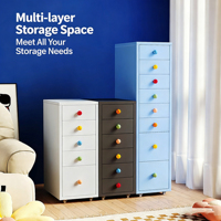Commode moderne minimaliste en acier à 6 tiroirs, armoire de rangement haute pour chambre et salon, adaptée aux enfants, couleur personnalisable