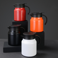 Nouvelle Carafe Isotherme 2026 en Acier Inoxydable 316, Grande Capacité 1500ml, Bouilloire Domestique Isolée avec Séparation Thé/Eau, Cafetière