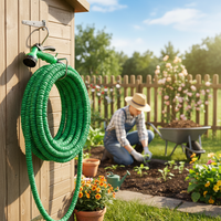 Tuyau d'arrosage extensible anti-abrasion en ABS pour jardin