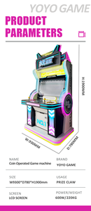 Macchina Arcade Classica da 32 Pollici con Gettoniera, 2 <span class=keywords><strong>Videogiochi</strong></span> in Inglese, Struttura in Metallo, Giochi <span class=keywords><strong>di</strong></span> Combattimento <span class=keywords><strong>per</strong></span> <span class=keywords><strong>6</strong></span>+ <span class=keywords><strong>Anni</strong></span>, 1 Anno <span class=keywords><strong>di</strong></span> Garanzia - Product Image 6