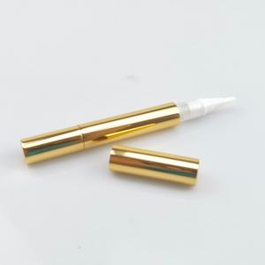 Envase de Plástico para Aceite de Cutículas con Recubrimiento Dorado/Plateado, Tubo de Brillo Labial de 2ml, Bolígrafos Cosméticos de Aluminio con Punta de Pincel - Product Image 1