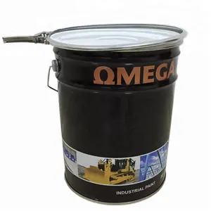 Leerer 25L Eimer für Farbe/Öl/Bitumen mit Reifen deckel und Metall griff