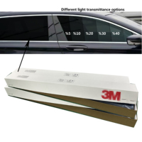 Film teinté pour vitres de voiture 3M USA Premium PET, nano-céramique, changeant de couleur, anti-rayures, économie d'énergie, contrôle solaire, non-décolorant