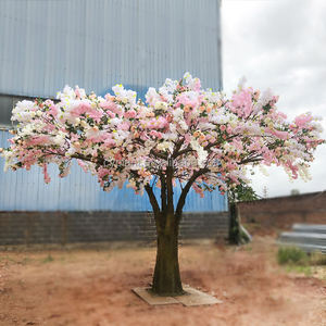 Nouveaux produits grand 3.3m de haut et 10m de large arbre de fleurs de <span class=keywords><strong>cerisier</strong></span> artificiel japonais plein arbre de fleurs en fibre de verre pour la décoration - Product Image 3