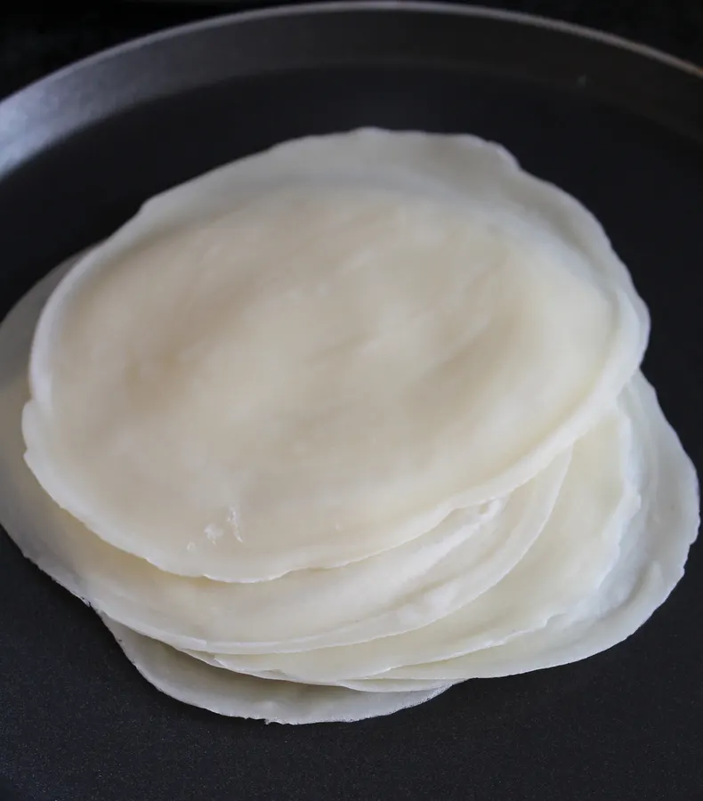 Rund-Samosa-Bäckerei dünner Reis-Teig Haut Ei Frühjahrsrolle Mehlblech-Herstellungsmaschine