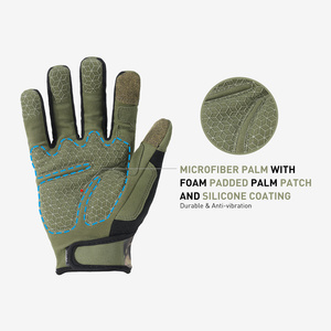 Guantes tácticos de camuflaje para exteriores con logotipo personalizado con características antideslizantes y antiimpacto de pantalla táctil para trabajos mecánicos - Product Image 2
