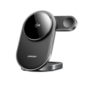 <span class=keywords><strong>JOYROOM</strong></span> QI2 Estación de cargadores multifunción <span class=keywords><strong>Cargador</strong></span> inalámbrico 3 en 1 magnético plegable de 15W para reloj inteligente de teléfono - Product Image 1