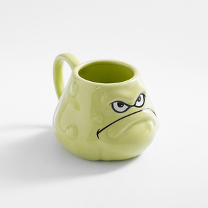 Taza <span class=keywords><strong>de</strong></span> cerámica con diseño <span class=keywords><strong>de</strong></span> pequeños monstruos divertidos, regalo <span class=keywords><strong>de</strong></span> vacaciones, taza verde, decoración familiar, taza <span class=keywords><strong>de</strong></span> leche pequeña para niños - Product Image 5