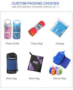 Asciugamano in Microfibra Multicolore con Logo Personalizzato e Fascia Elastica per Sport e Palestra - Product Image 5