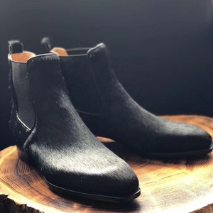 Bottines Chelsea en crin de cheval Cie pour hommes, classiques, à taille cintrée/à taille biseautée - Product Image 5