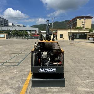 Mini-excavatrice hydraulique JG10S de 1 tonne, mini-excavatrice sur roues compacte, équipement de terrassement pour travaux de <span class=keywords><strong>jardinage</strong></span> et construction légère - Product Image 2