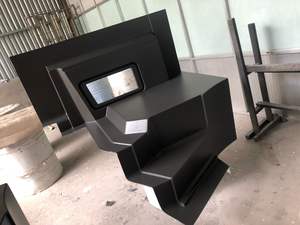 Boîtier électrique pour compartiment de batterie de bus LED, Sao Viet Falcon 45, avec évents usinés CNC, choix de couleurs OEM |   Feu - Product Image 2