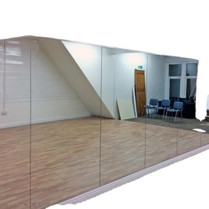 2024 New Listing <b>Silver</b> Pocket <b>Mirror</b> Sheet for Gym Dancing Room Wall Decorative - Product Image 2