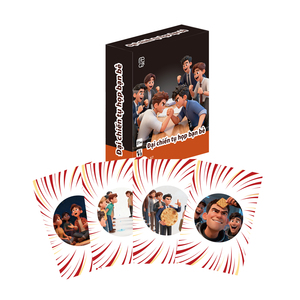 Jeu de cartes à thème <span class=keywords><strong>Battle</strong></span> <span class=keywords><strong>Royale</strong></span> 55 pièces - Jeu de société et de rôle vietnamien pour 2 à 8 joueurs, boîte colorée - Product Image 2