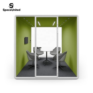 SpaceUnited - Cabinas Acústicas Portátiles para Oficina Móvil con Estructura de Aluminio Insonorizadas - Product Image 6