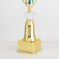 Trofeo de la Liga de Campeones de Plástico Personalizado en Oferta, Medallas Personalizadas para Competiciones Deportivas AD139