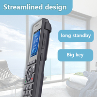 Teléfono VoIP SIP de 3 Líneas Inalámbrico Fijo Sasincomm S07-G 4G LTE con Doble SIM, Pantalla de 2.4" 320x240, Punto de Acceso WiFi y 2 Puertos