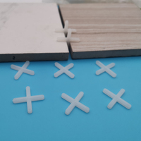 Produit phare : Entretoises de carrelage 1,5 mm d'épaisseur, système de nivellement, emballage en carton bleu, longueur 21 mm, version améliorée et épaissie, différentes tailles