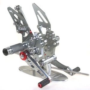 Reposapiés Trasero Ajustable CNC para Motocicleta <span class=keywords><strong>Arashi</strong></span>, para Z300 Z250 NINJA300R NINJA250R 2013-2018, Pedal Delantero - Product Image 2