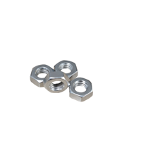 Écrous hexagonaux en acier inoxydable métriques M3-M12 DIN 934 ASTM A563 à filetage fin, écrous hexagonaux lourds pour machines industrielles, quincaillerie, fixations