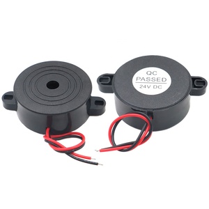 Sirène d'alarme à fil buzzer 4218 24V Active Petit Piezo Son Haute décibel <span class=keywords><strong>100</strong></span> dB Buzzer à volume élevé 42*18mm pour produits électriques - Product Image 1