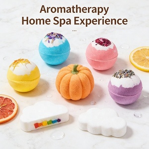 ลูกบอลอาบน้ำดอกไม้แห้ง 110 กรัม สำหรับเด็ก น้ำมันหอมระเหยธรรมชาติ เกลืออาบน้ำ บำรุงผิวเด็ก อาบน้ำสปา - Product Image 2