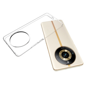 เคสโทรศัพท์มือถือโปร่งใส TPU นิ่มแบบบางพิเศษสำหรับ<span class=keywords><strong>0PPO</strong></span> realme 11 Pro Plus 5G - Product Image 1