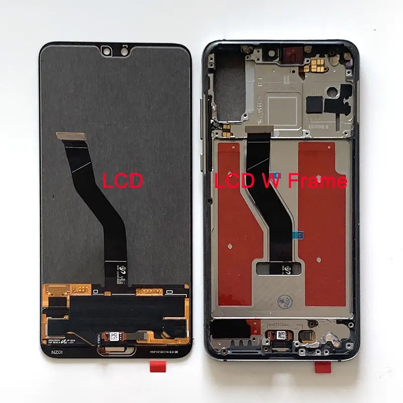 Original For 6.1" Huawei P20 Pro LCD Display Screen Touch Panel Digitizer With Fingerprint For P20 Pro Screen Replacement
