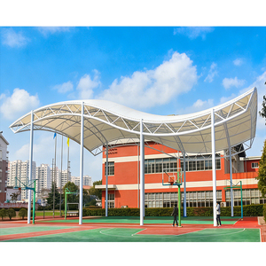 Tente de stade à structure tendue pour terrains de football, de basketball, de padel et autres terrains sportifs, et toitures sportives, pour aménagement paysager, usine - Product Image 2