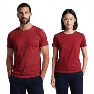 Camisetas al por mayor 100% algodón de alta densidad, camisetas unisex premium con logotipo personalizado, impresión en la espalda, camisetas gráficas de algodón DTG - Product Image 1