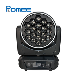 19*40W a todo color RGBW 4 en 1 Bee-Eyes Wash Zoom LED cabeza móvil tinte haz de luz con efecto estroboscópico para iluminación de escenario de DJ - Product Image 3