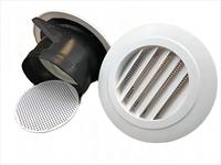 Grilles d'aération rondes en plastique pour climatisation