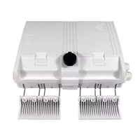 Boîtier de distribution de fibre optique 16 cœurs 16 voies, boîtier de répartition PLC pour télécommunications, boîtier CTO FTTH IP65