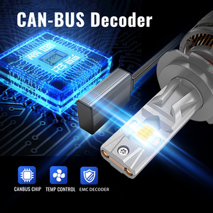 Siêu Sáng H7 CANBUS 100W 7000lm Xe LED Đèn pha Bóng đèn tự động dẫn đèn H11 Hb3 <span class=keywords><strong>9005</strong></span> HB4 9006 H4 tự động dẫn ánh sáng - Product Image 4