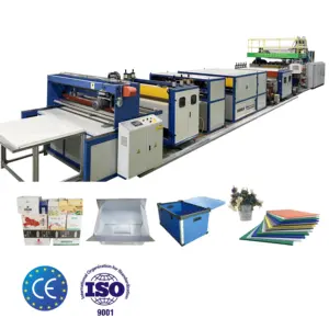 High Quality Plastic Hollow Board Recycled Hollow Sheet Machine Sunshine Board Manufacturing Extruders Machine Production Line