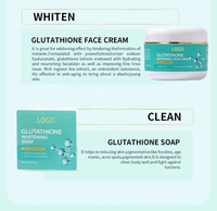 Cosmétiques de beauté, soins naturels de la peau, sérum éclaircissant anti-âge raffermissant avec glutathion