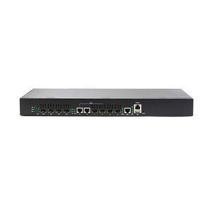 อุปกรณ์รักษาความปลอดภัยใยแก้วนำแสง 4 พอร์ต EPON OLT อัปเกรด Optical Line Terminal ระบบจ่ายไฟคู่ ความเร็ว 1.25Gbps แบบสมมาตร อัตราส่วนการแยก 1:64 - Product Image 3