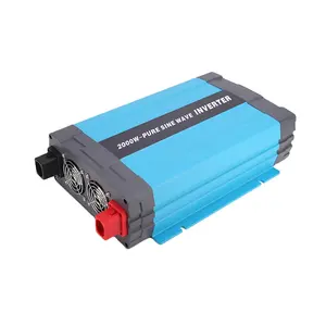 Inversor de corriente DC 24V a AC 220V 230V 240V 2000W inversor de onda sinusoidal pura