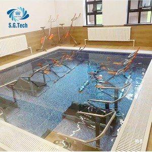 Cinta de correr subacuática de alta intensidad con corona de agua o bicicleta o trampolín para herramientas y accesorios de ejercicio en piscina - Product Image 1