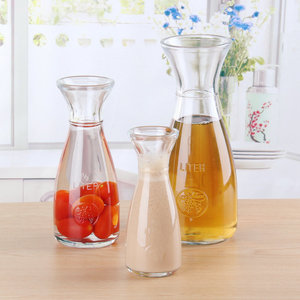 Bouteille en verre de 350 à 1000 ml pour thé glacé à l'orange, boisson, jus, lait, thé, style <span class=keywords><strong>turc</strong></span>, ronde, origine Chine - Product Image 2