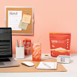 Cognitive Boost Super Focus, Polvo Electrolítico con Sabor a Ponche de Frutas <span class=keywords><strong>para</strong></span> la Memoria, la Concentración e Hidratación Diaria - Product Image 3