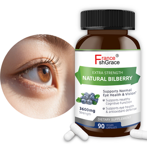 Suplemento Nutracéutico de Arándanos Shecome, Fabricante de Antioxidantes para la Salud Ocular y Apoyo a la Visión, 90 Cápsulas de Arándanos - Product Image 1