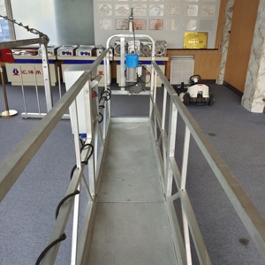 Grúa de construcción de pared Zlp630 Góndola Máquinas de limpieza Góndola suspendida eléctrica Malasia 6M ZLP630 Plataforma Susnepdend - Product Image 5
