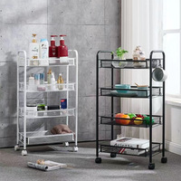 Étagère de rangement rotative pour cuisine, chariot de rangement pour cuisine, étagère rotative à 5 niveaux pour légumes