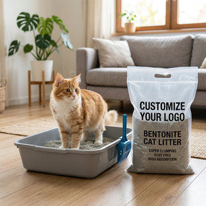 Dust Control Bentonite <b>Cat</b> <b>Litter</b> Odor Block Pure Source <b>Cat</b> <b>Litter</b> Sand Green Secure Rapid Forming Bentonite <b>Cat</b> <b>Litter</b> - Product Image 4