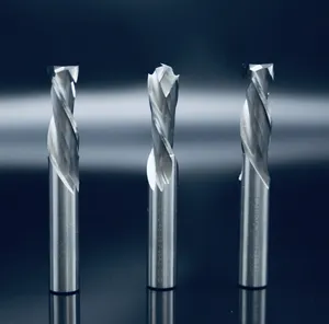 China Supplier Tideway Particle Board Solid carbide spiral router bit Lathe Cutting Tools Bit
