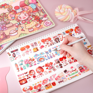Colección <span class=keywords><strong>de</strong></span> regalos exquisitos <span class=keywords><strong>para</strong></span> niños, libro <span class=keywords><strong>de</strong></span> liberación <span class=keywords><strong>de</strong></span> libros, patrón <span class=keywords><strong>de</strong></span> dibujos animados <span class=keywords><strong>para</strong></span> <span class=keywords><strong>niñas</strong></span>, cuaderno colorido al por mayor - Product Image 6