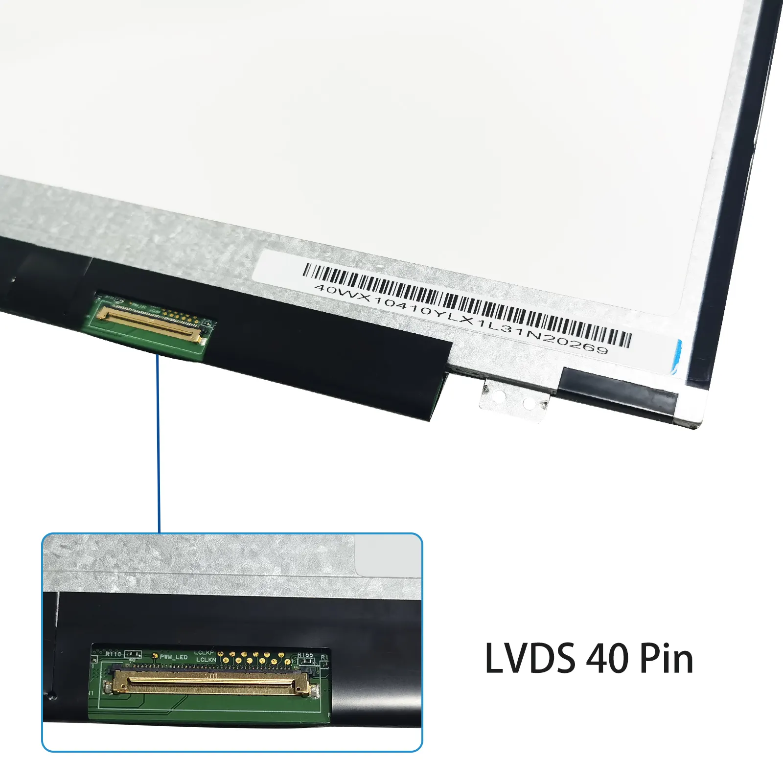 Layar Laptop 14 inci E5440, layar tampilan LCD 14 inci 40Pin HB140WX1-300