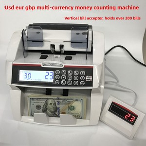 Contador de <span class=keywords><strong>Billetes</strong></span> Henry HL800, Reconocimiento Automático de Moneda, 1000 <span class=keywords><strong>Billetes</strong></span>/Minuto, Tolva para 1000 <span class=keywords><strong>Billetes</strong></span>, Detector de Moneda Extranjera - Product Image 3