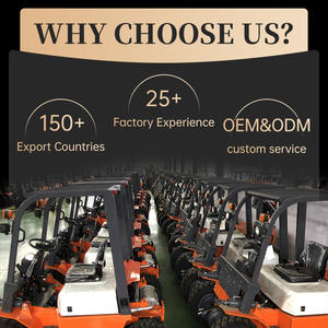 CE ISO 1 Ton 2 Ton 2,5 Ton 3 Ton diesel Motor confiable Potente Envío gratis Carretilla elevadora 4x4 Mini - Product Image 6